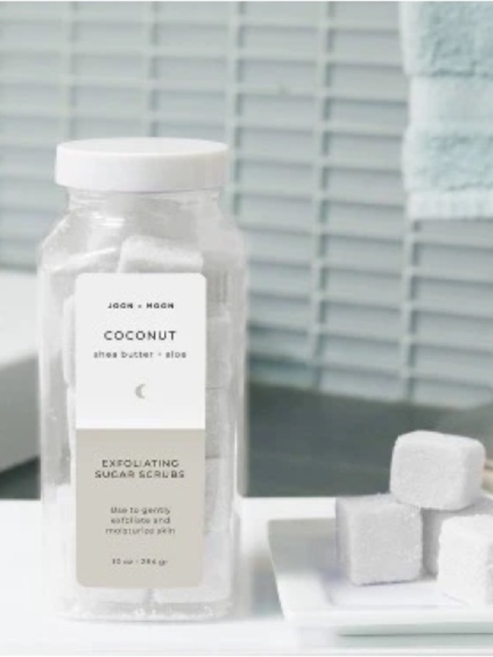 Joon x Moon Coconut Shea Butter + Aloe Exfoliating Sugar Scrubs